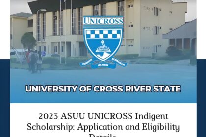 2023 ASUU UNICROSS Indigent Scholarship: Application and Eligibility