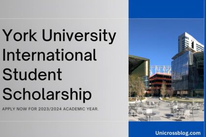 York University International Students Scholarship Program 2023/2024