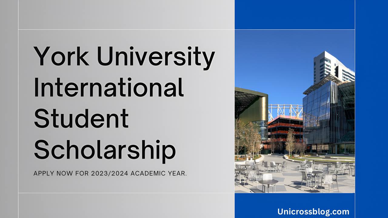 York University International Students Scholarship Program 2023/2024