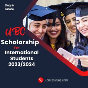 UBC Scholarship for International Students 2023/2024