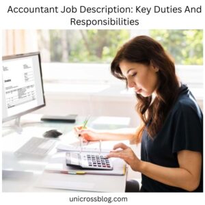 Accountant Job Description: Key Duties And Responsibilities
