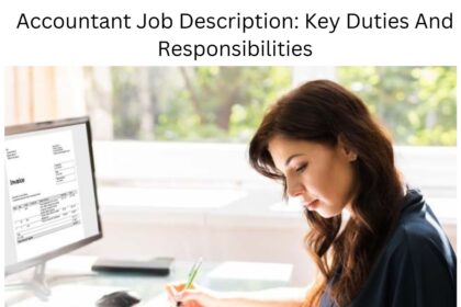 Accountant Job Description: Key Duties And Responsibilities