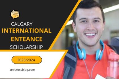 Calgary International Entrance Scholarship 2023/2024