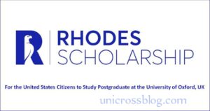 Rhodes Scholarships of the UK 2024