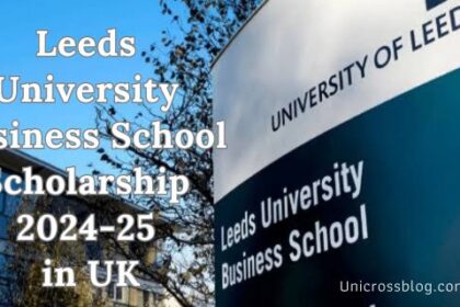 Leeds University Business School Scholarship 2024-25 in UK