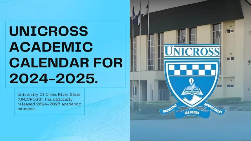 UNICROSS Academic Calendar 2024-2025