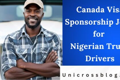 Canada Visa Sponsorship Jobs for Nigerian Truck Drivers