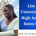 List of UK Universities with High Acceptance Rates for 2025
