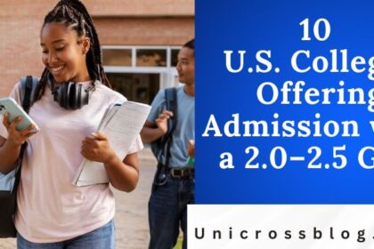 10 U.S. Colleges Offering Admission with a 2.0–2.5 GPA