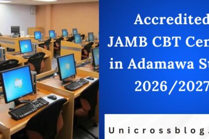 Accredited JAMB CBT Centres in Adamawa State 2026/2027