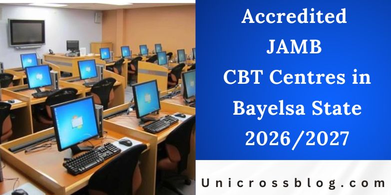 Accredited JAMB CBT Centres in Bayelsa State 2026/2027