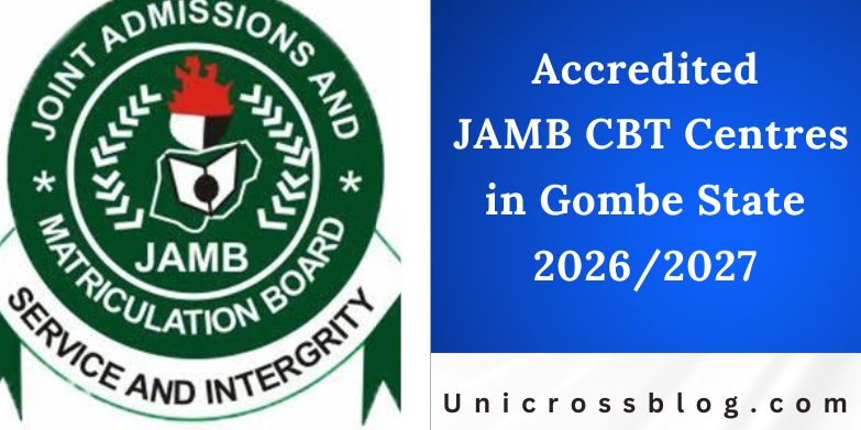 Accredited JAMB CBT Centres in Gombe State 2026/2027