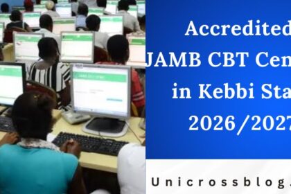 Accredited JAMB CBT Centres in Kebbi State 2026/2027