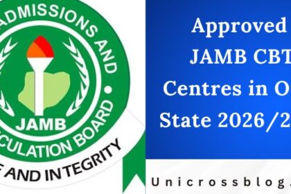 Approved JAMB CBT Centres in Ondo State 2026/2027