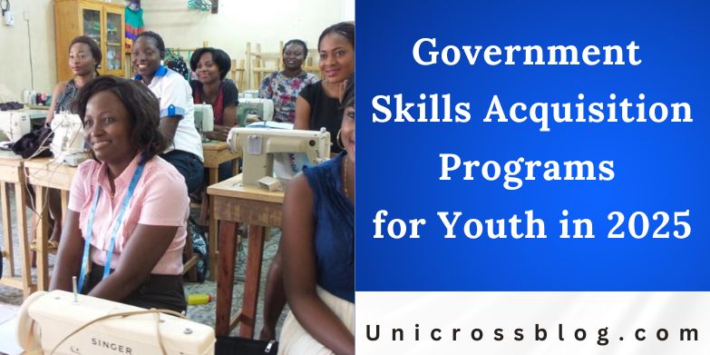 Government Skills Acquisition Programs for Youth in 2025