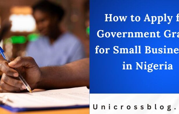How to Apply for Government Grants for Small Businesses in Nigeria