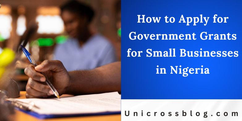 How to Apply for Government Grants for Small Businesses in Nigeria
