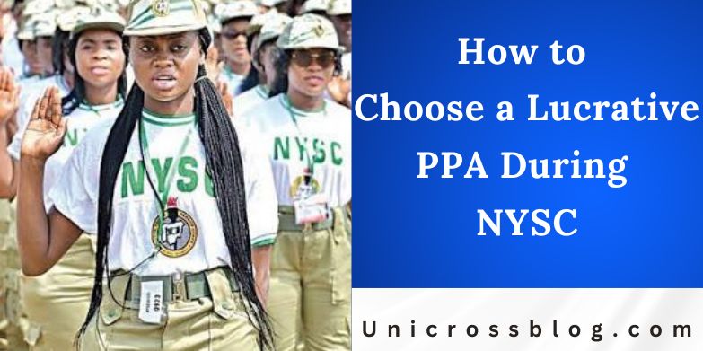 How to Choose a Lucrative PPA During NYSC