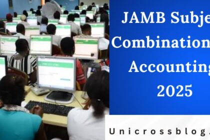 JAMB Subject Combination for Accounting 2025