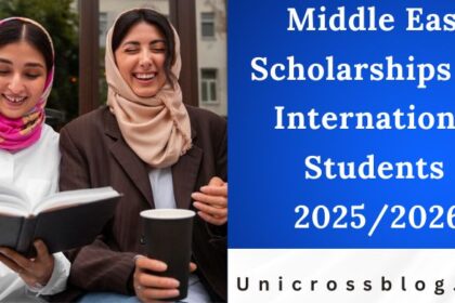 Middle East Scholarships for International Students 2025/2026