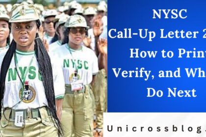 NYSC Call-Up Letter 2025: How to Print, Verify, and What to Do Next