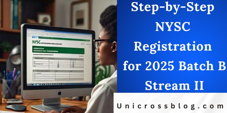 Step-by-Step NYSC Registration for 2025 Batch B Stream II