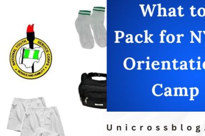 What to Pack for NYSC Orientation Camp