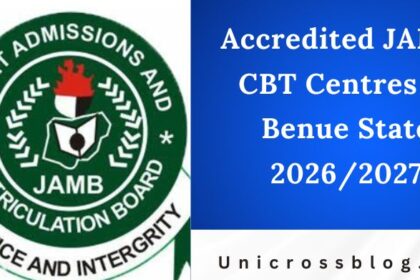 Accredited JAMB CBT Centres in Benue State 2026/2027
