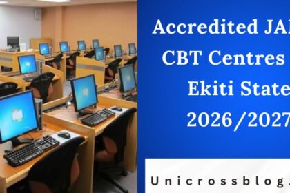 Accredited JAMB CBT Centres in Ekiti State 2026/2027