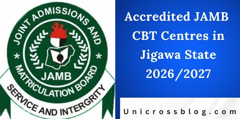 Accredited JAMB CBT Centres in Jigawa State 2026/2027