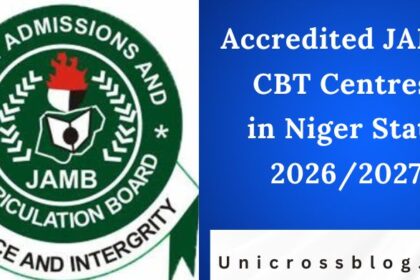 Accredited JAMB CBT Centres in Niger State 2026/2027