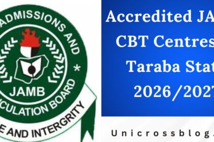 Accredited JAMB CBT Centres in Taraba State 2026/2027