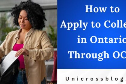 How to Apply to Colleges in Ontario Through OCAS