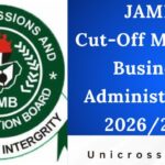 JAMB Cut-Off Mark for Business Administration 2026/2027