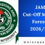 JAMB Cut-Off Mark for Forestry 2026/2027