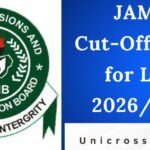 JAMB Cut-Off Mark for Law 2026/2027