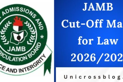 JAMB Cut-Off Mark for Law 2026/2027