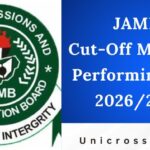 JAMB Cut-Off Mark for Performing Arts 2026/2027