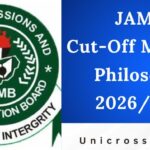 JAMB Cut-Off Mark for Philosophy 2026/2027