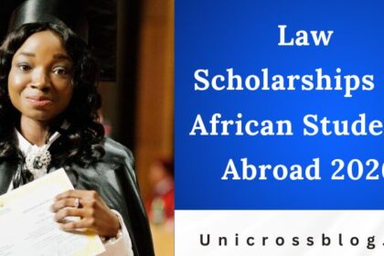 Law Scholarships for African Students Abroad 2026