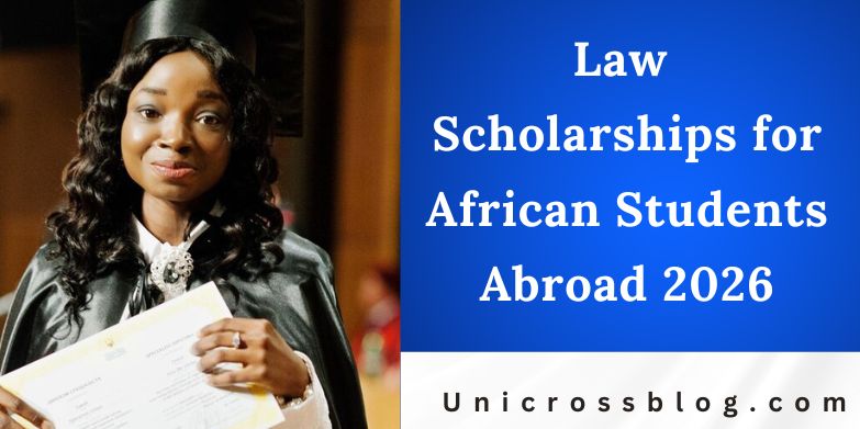 Law Scholarships for African Students Abroad 2026