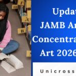 Updated JAMB Areas of Concentration for Art 2026/2027