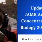 Updated JAMB Areas of Concentration for Biology 2026/2027