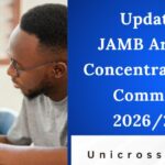 Updated JAMB Areas of Concentration for Commerce 2026/2027