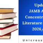 Updated JAMB Areas of Concentration for Literature in English 2026/2027